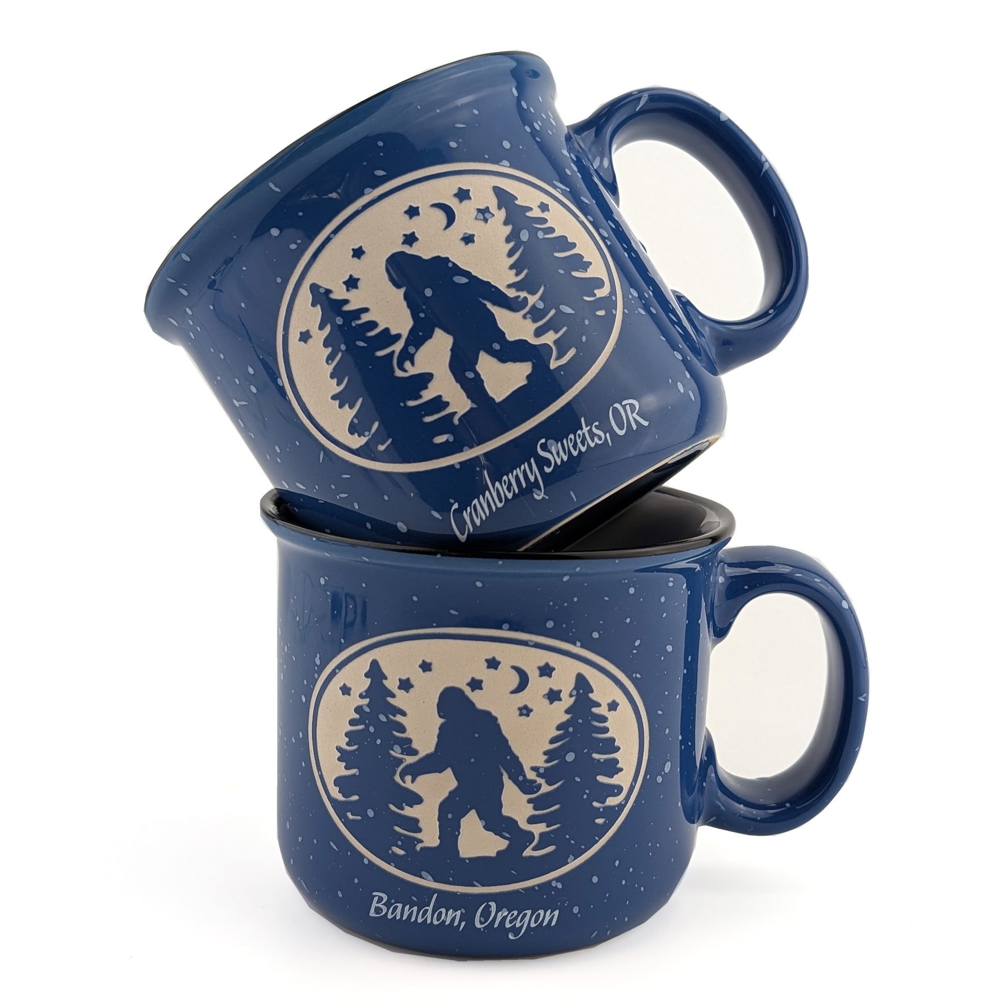 Bigfoot Etched Camp Mug