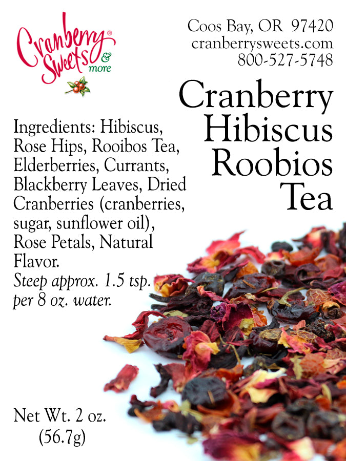 Cranberry Hibiscus Tea 2oz.