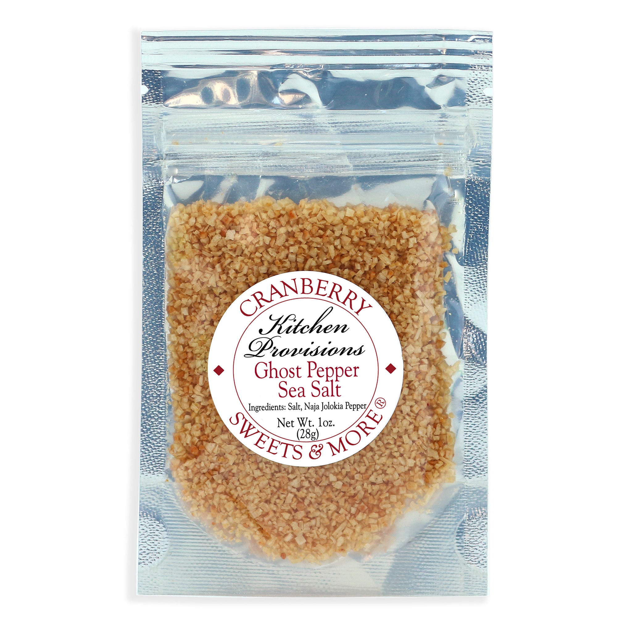 Ghost Pepper Sea Salt - 1 oz.