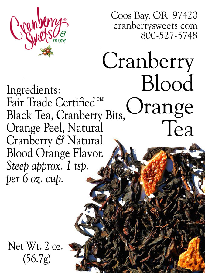Cranberry Blood Orange Black Tea - 2oz.