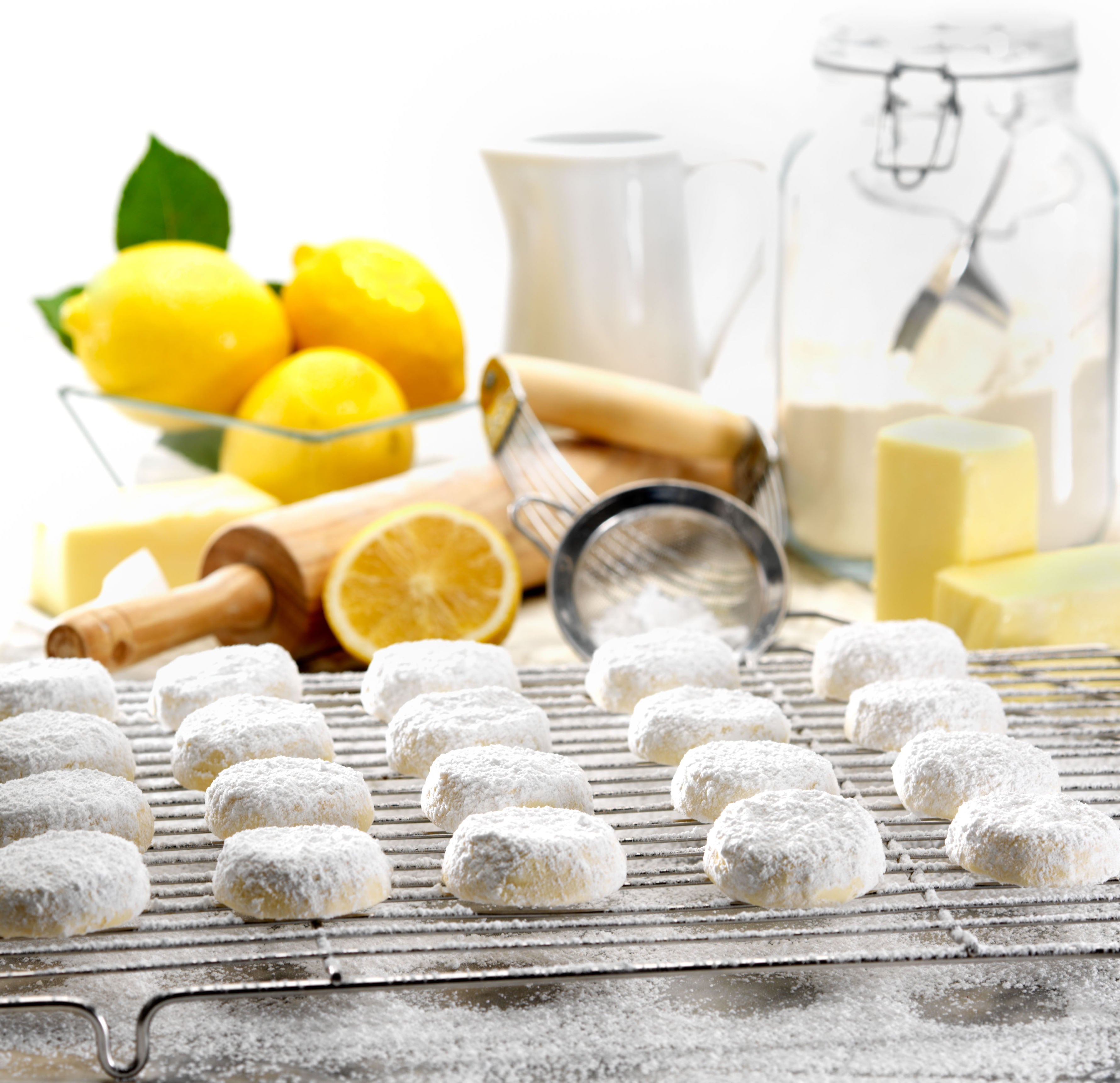 Powderz Lemon Tea Cookies 6oz.