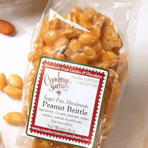 Sugar Free Peanut Brittle 8oz.