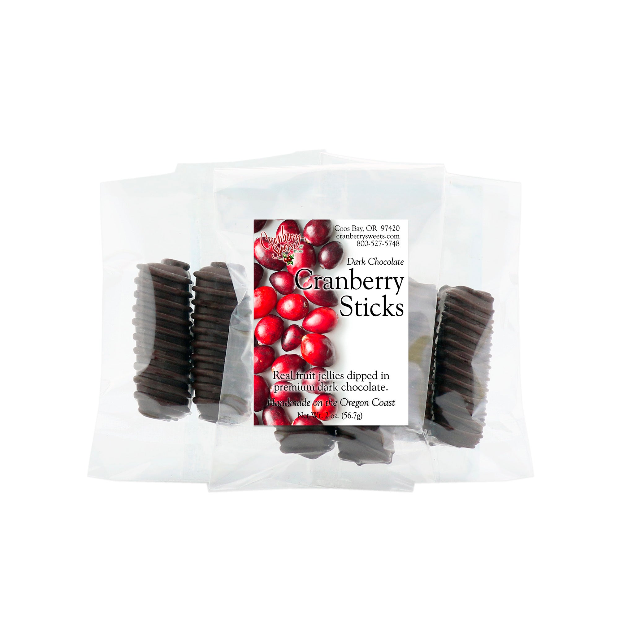 Cranberry Sticks (3 x 2oz.)