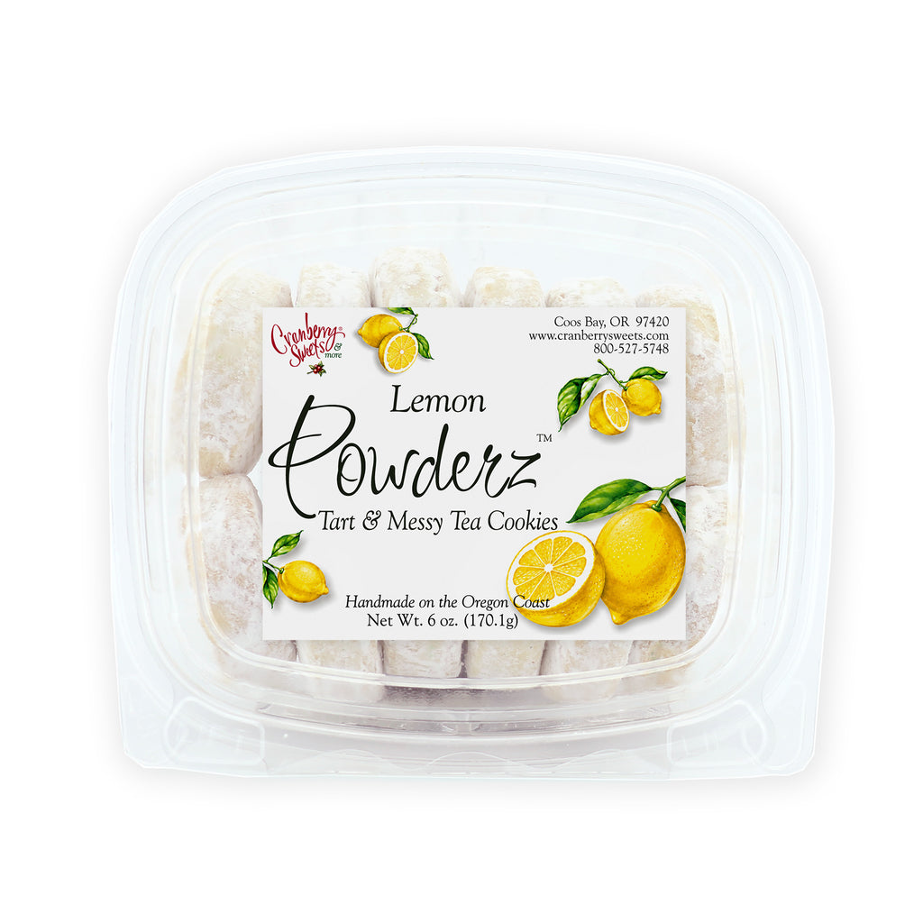 菓子 special page Powderz Lemon Tea Cookies 6oz. – Cranberry Sweets & More