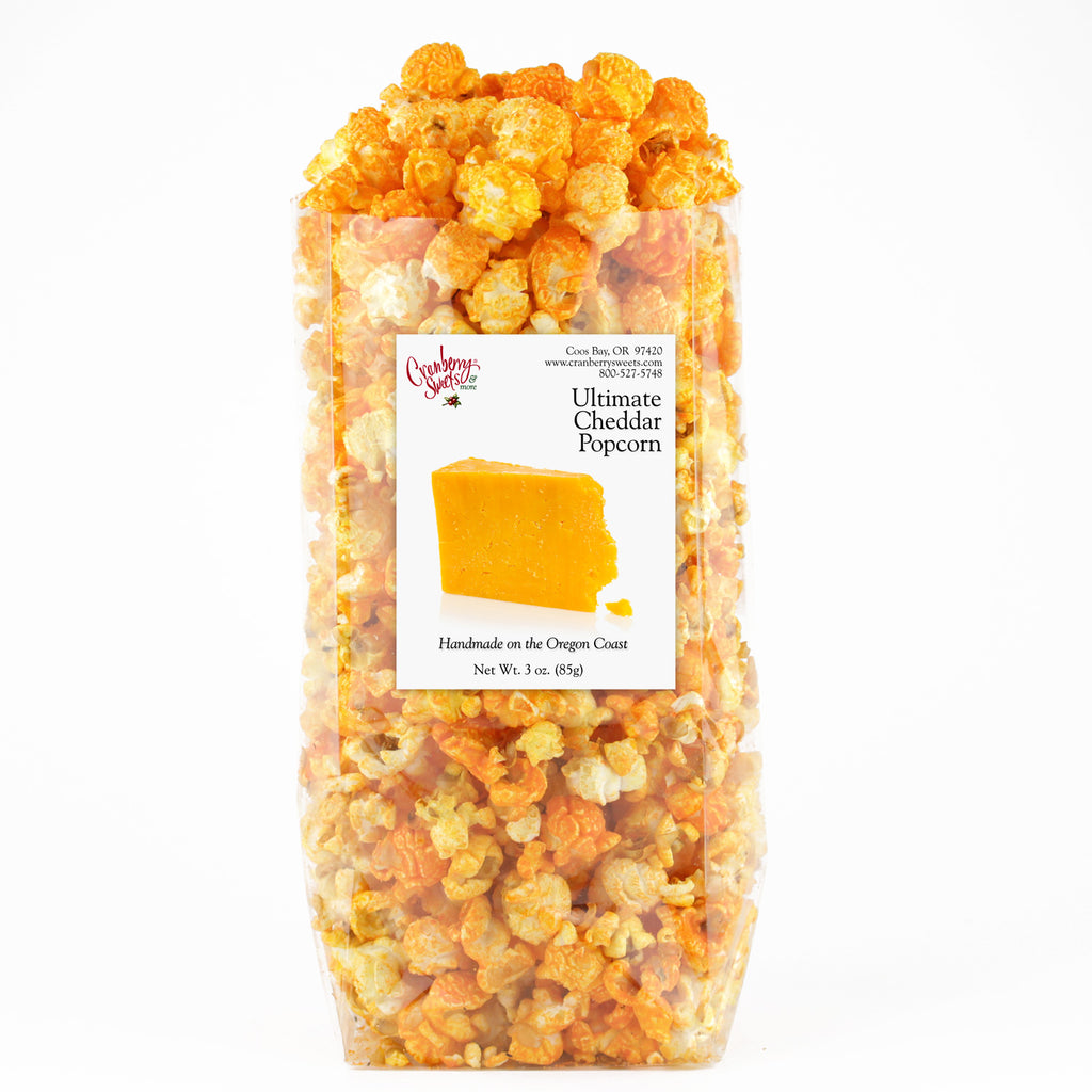 Ultimate Cheddar Popcorn 4oz. – Cranberry Sweets & More