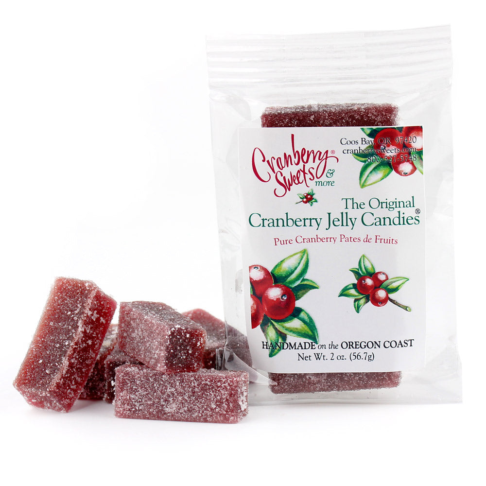 Original Cranberry Jelly Candies without Walnuts 2oz.