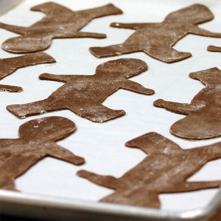 Chocolate Dunked Gingerbread Person (Qty.1 Milk OR Dark, 8")