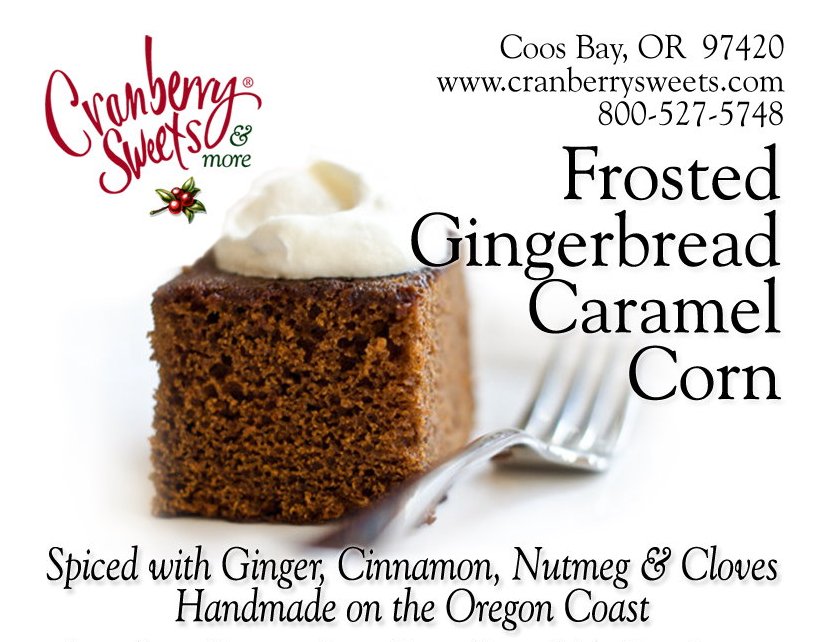 Frosted Gingerbread Caramel Corn 10oz.